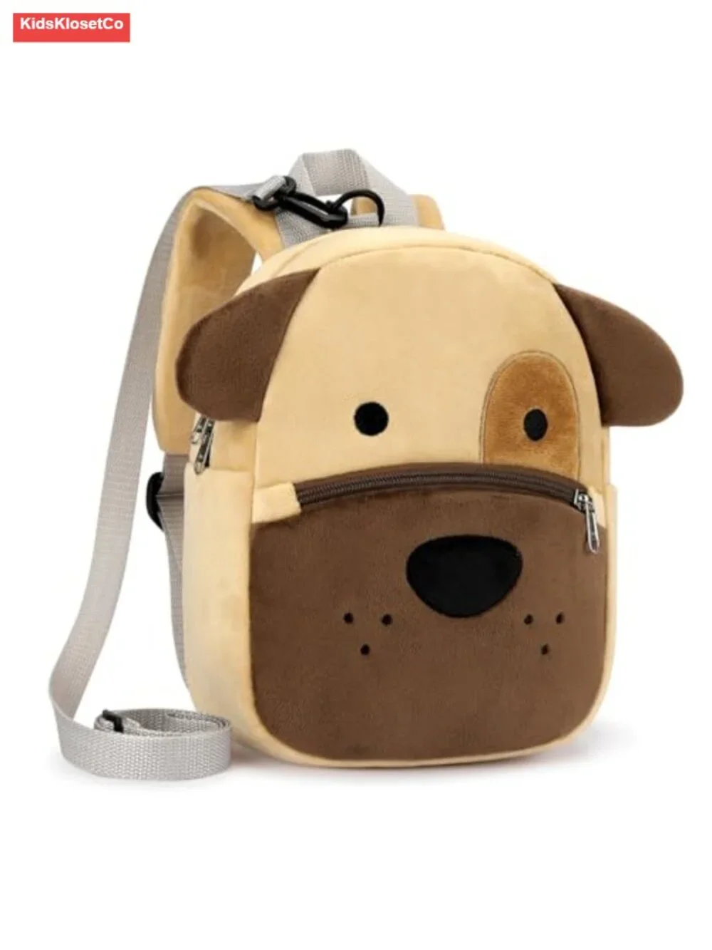 Plush Toddler Backpack with Detachable Leash - Mini Travel Daypack